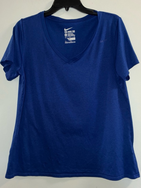 Nike Tops - Nike Women's V-Neck Short Sleeve Tee - Royal Blue